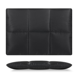 MoKo 13.3-14 Inch Puffer Quilted Laptop Sleeve Fit with New 13" MacBook Neo A18 Pro, Mac Air 13'' M5 2026, MacPro 14'' M5, MacPro 13" M2/M1, Soft Inner Lining, Laptop Carrying Case, Black