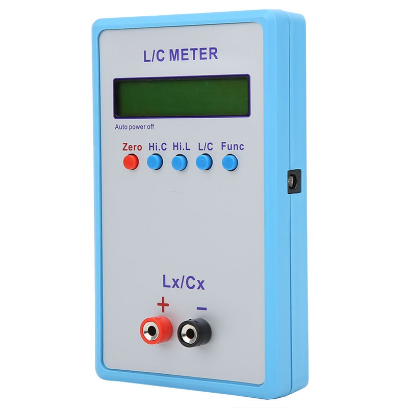 Inductance Capacitance Meter Handheld l C Meter Electric ABS LCR
