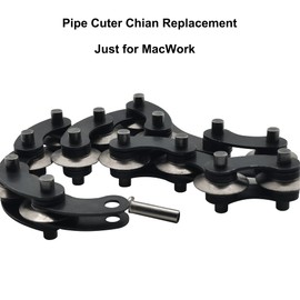 Macwork Cutting Chain Replacement for Exhaust and Tailpipe Cutter - Rolling Chain with Blades