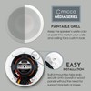 Micca M-8C 8 Inch in-Ceiling Speaker for Whole House Audio,