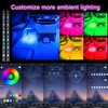 Car LED Interior Lighting DC5V USB Connection Car Charger Light