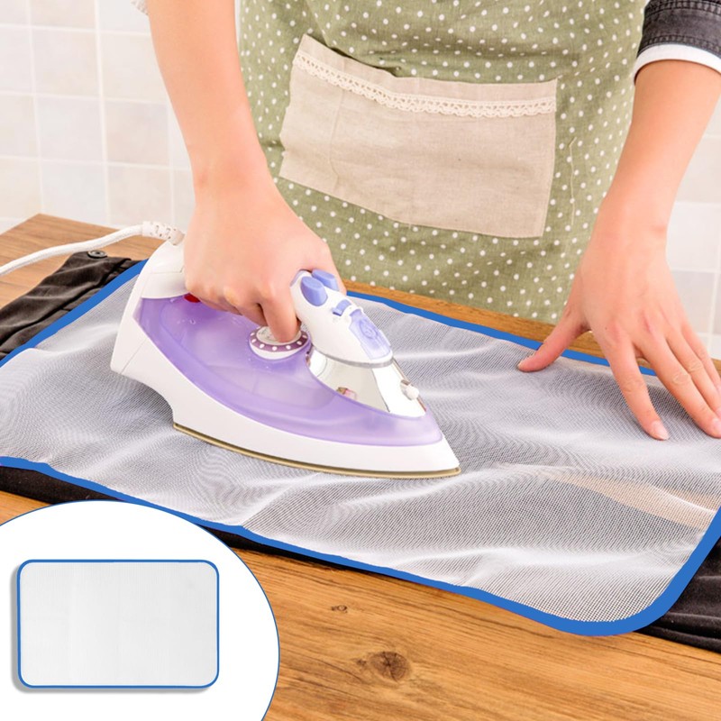 Devenirriche 4 PCS Protective Ironing Cloth,Mesh Protective Ironing Heat Resistant