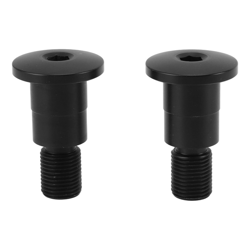 2PCS Motorcycle Handlebar Bar End Mirror Adapters M16 Thread Aluminum