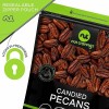 Nut Cravings Candied Pecans Honey Glazed Praline, No Shell, Premium