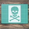 Stencil Skull Cross Bones Mylar Painting Wall Art 4 Crafts