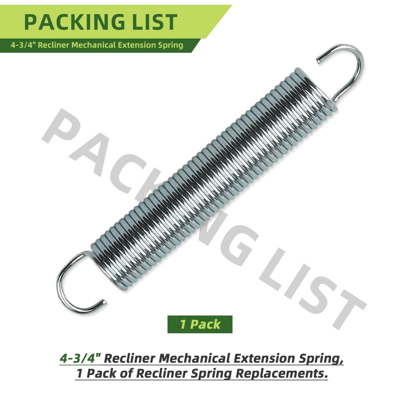 YeuauTa 4-3/4" Recliner Mechanical Extension Spring, 1 Pack of Recliner