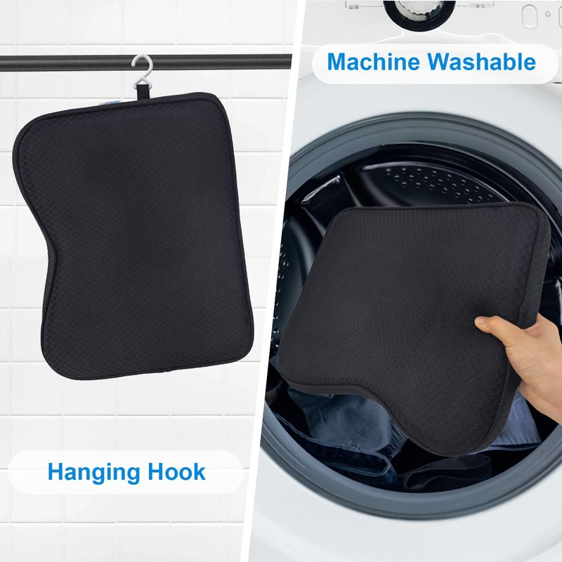 Esme L&H Shower Seat Cushion, Sauna Cushion for Transfer Benches