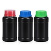 ASEVAT 8.5oz/250ml HDPE Darkroom Chemical Storage Bottles Photographic Plastic Containers