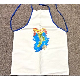 Kitchen WHOLESALE LOT OF 5 100% ITALIAN COTTON Calabria Kitchen Aprons, Made in Italy