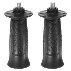 sourcing map 2pcs Rotary Tool Side Handle 8mm Thread 102mm Length Plastic Non-Slip Rotary Tool Handle Replacement Auxiliary Sander Handle Tool