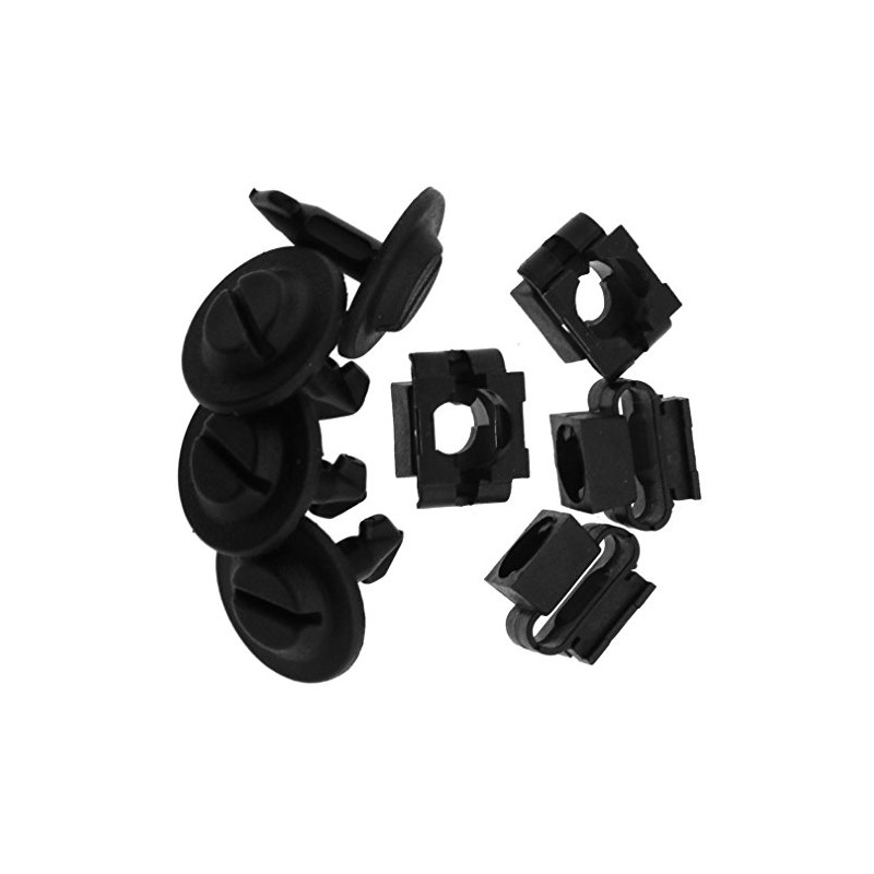 YINETTECH Undertray Guard Engine Under Cover Fixing Fitting Clips Kit