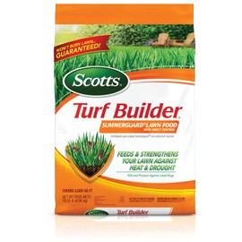 Scotts Turf Builder SummerGuard Lawn Food with Insect Control, Fertilizer & Insect Killer, 5,000 sq. ft., 13.35 lbs. (2-Pack)