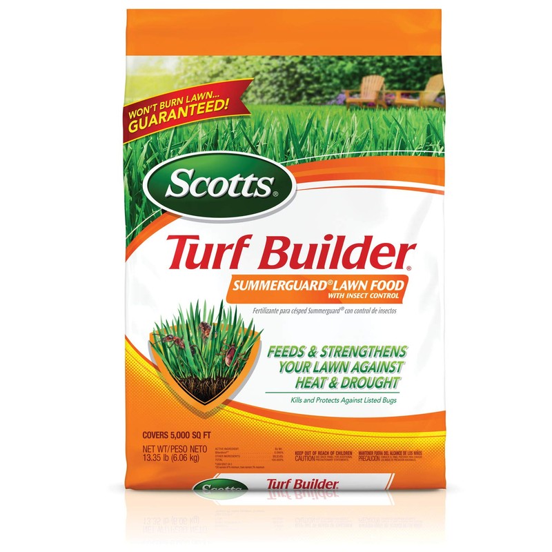 Scotts Turf Builder SummerGuard Lawn Food with Insect Control, Fertilizer