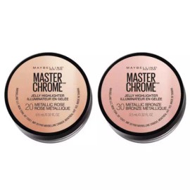 Maybelline (2 Count) Maybelline Master Chrome Jelly Highlighter Face Makeup, Metallic