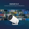 xinyee HY300 Portable LCD Projector Smart Android 11.0 Home Theater