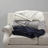 Madison Park Coleman Cozy Reversible Blanket, Luxury Plush Season Down