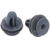 Rexka 10pcs Door Trim Panel Retainer Clip Gray Nylon for