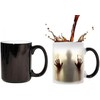 LINGSTAR The Walking Dead Keramik-Tasse mit Thermoeffekt und Zombie-Motiv