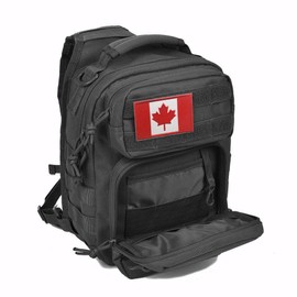 FAMI Tactical EDC Sling Bag, Military Sport Shoulder Backpack Crossbody Daypack Satchel for Hiking Hunting Trekking Fishing