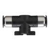 Push To Connect Straight Union Ball Valve Quick Release Pneumatic