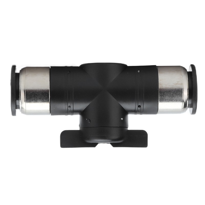 Push To Connect Straight Union Ball Valve Quick Release Pneumatic