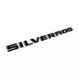 General Motors For 2019-2022 Silverado Tailgate Letter Logo Emblem Badge Z71 LT LTZ Matte Black