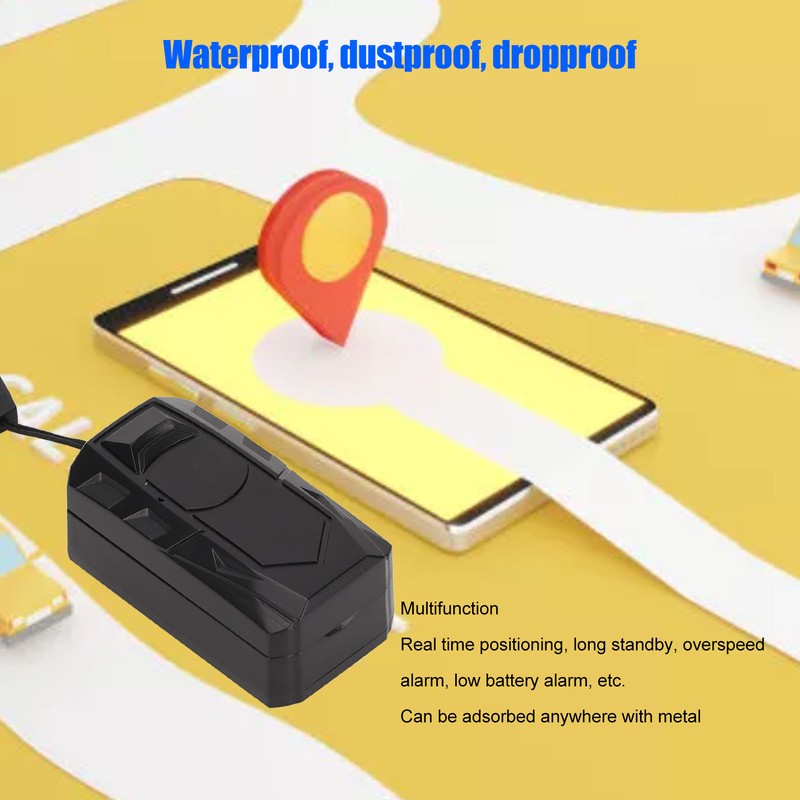 GPS Positioner Wireless APP Positioning Waterproof Voice Control Vibration Alarm