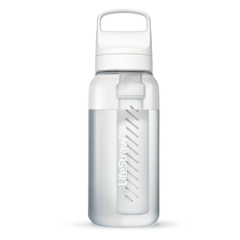 LifeStraw Go 2.0 Water Filter Bottle 1 Litre, Icelandic Blue