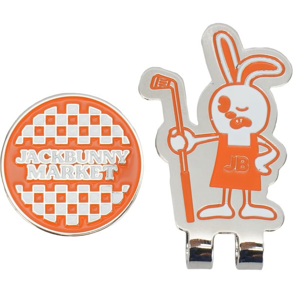 [Jack Bunny] Marker [Rabbit Series] (Apron Rabbit, Magnetic) / Golf