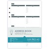 LUX PRO A5 - REFILL PACK - Address Book -