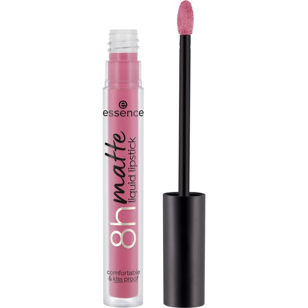 essence 8h matte liquid lipstick, no. 05, pink, long-lasting, matting,