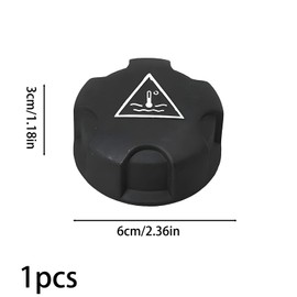 1Pcs Radiator Caps, Coolant Reservoir Caps Expansion Tank Cap Radiator Coolant Overflow Reservoir Tank Cap Cover, Radiator Expansion Water Tank Cap, Replacement Lid