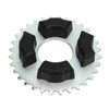 420 32T 50mm Rear Sprocket with Cushion Rubber Wheel Sprocket
