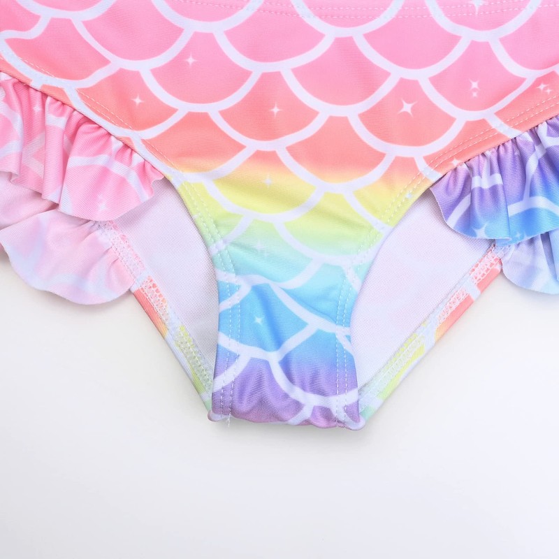 CHILDRENSTAR Traje de baño de dos piezas para niñas con