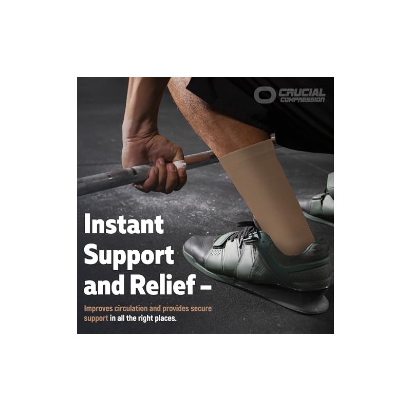 Ankle Compression Sleeve for Women & Men (Pair) – Ankle