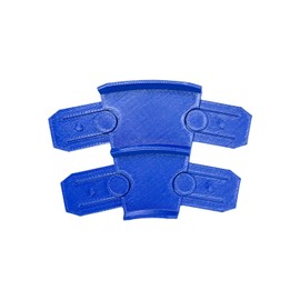 K TOMOTO Double Curved Track Pieces 22.5 Degree Banked Turn Racetrack Connectors Compatible with Hot Wheels