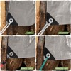 RUGGED RHINO All Weather 100% Waterproof Heavy Duty Tarp, 5
