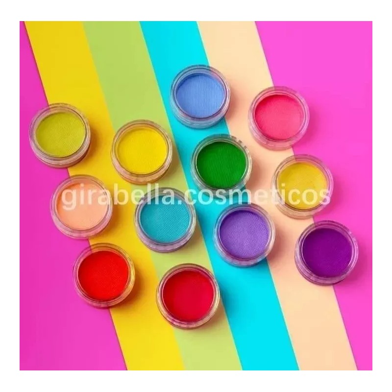 Girabella Delineador Activa Con Agua Face Art Paquete 12 Piezas