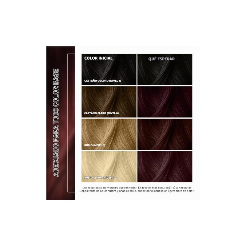 IGK Máscara Depositadora de Color - Williams Burgundy