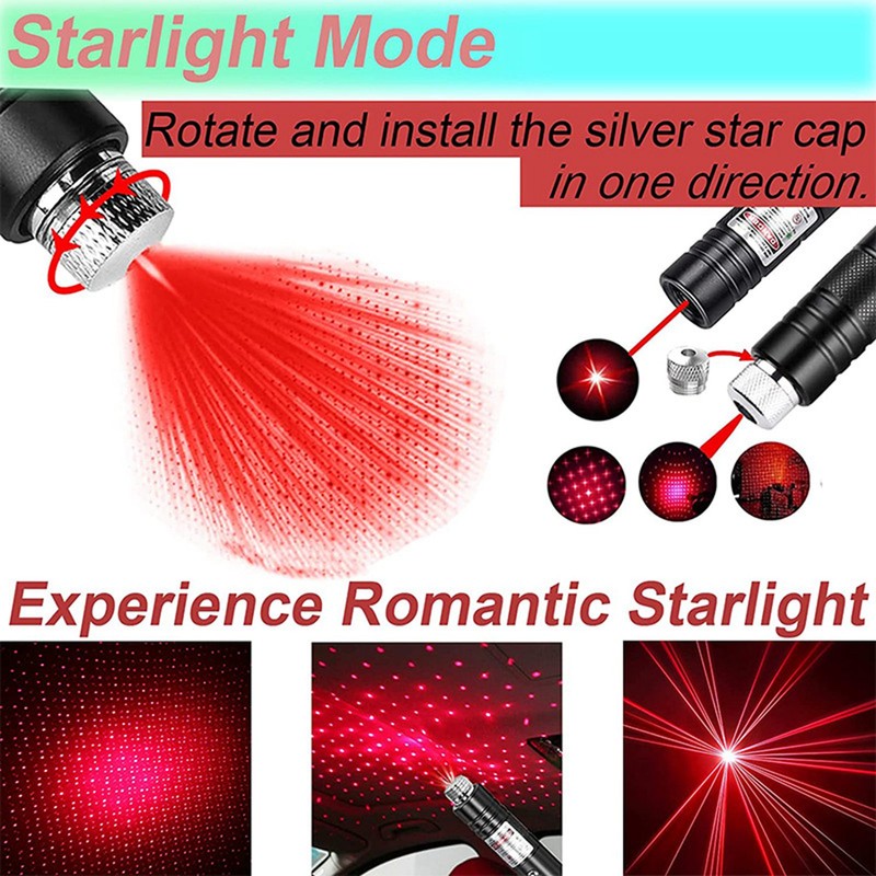 Laser Pointer Cat Toy Aluminum Alloy Long Range Interactive Portable