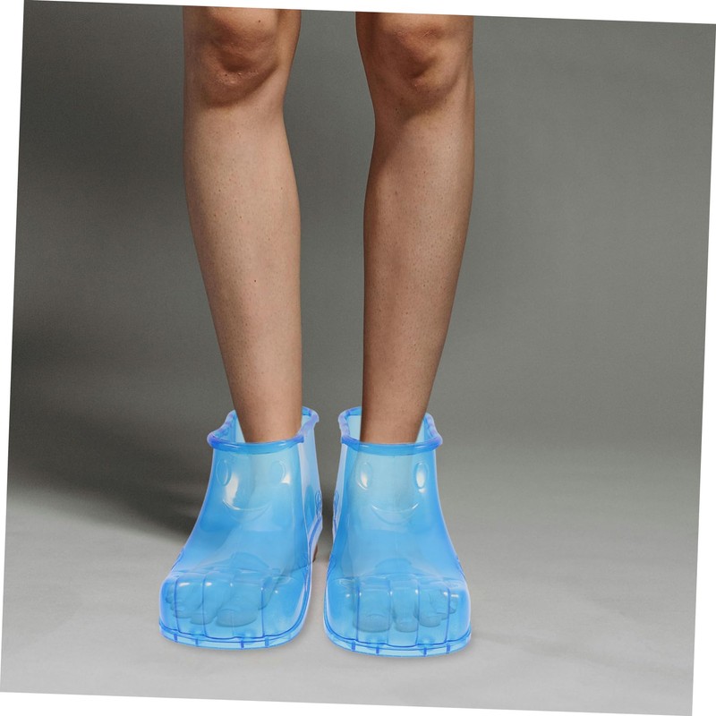 Ipetboom 1 Pair Foot Soaking Shoes Portable Foot Bath Boots
