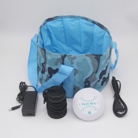 QiQiBaby Portable Ionic Detox Foot Machine, Personal Cleanse Ionic Detox Foot Bath Spa Machine Ion Detox Machine for Home Travel