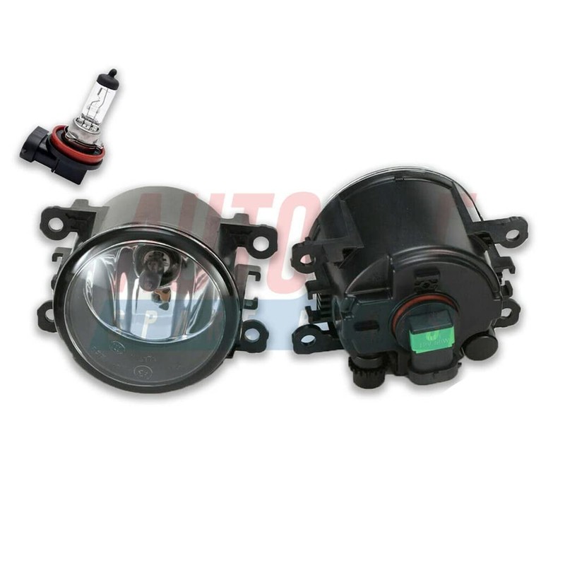 AUTORCE 2 PCS Front Bumper Fog Light Lamp For RENAULT