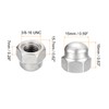 sourcing map 3/8-16 Acorn Cap Nuts,10pcs - 304 Stainless Steel