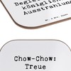 Mr. & Mrs. Panda Bierdeckel Spruch Chow-Chow Treue Begleiter -