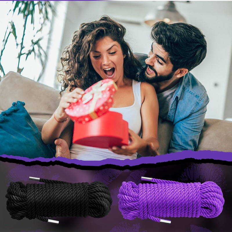 Tisancy 4 Pcs Soft Silk Rope Twisted Trim Cord Rope