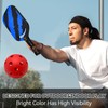 Spunspon Pickleball Balls, 26 Holes Outdoor Pickleballs, High Elasticity &