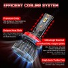 CHUSYYRAY For Chevy Malibu 2004-2012 4PC LED Headlight Bulb Hi-Low