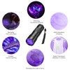 COSOOS Black Light UV Flashlight, 12 LED Handheld Black Light,