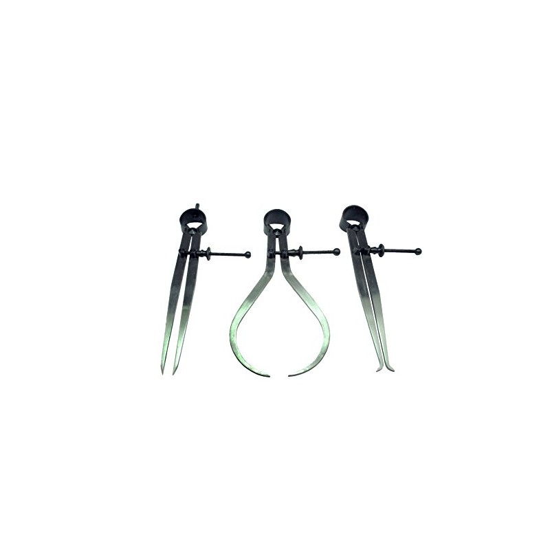Proops 6" Caliper Set x 3 Internal, External, Dividing. W4104.